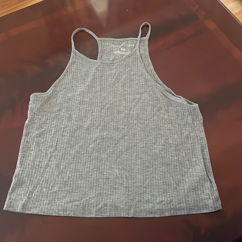 Gray tank